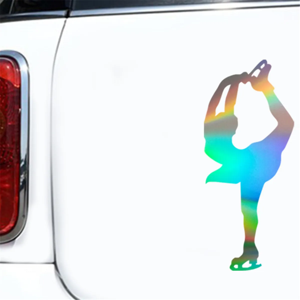 Фигурка наклейка фигуристки автомобиль окно грузовик бампер дверь стена