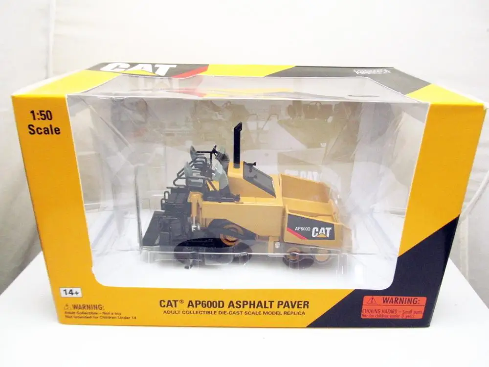 Асфальтоукладчик Norscot 1/50 Caterpillar Cat AP600D модель 55259 |