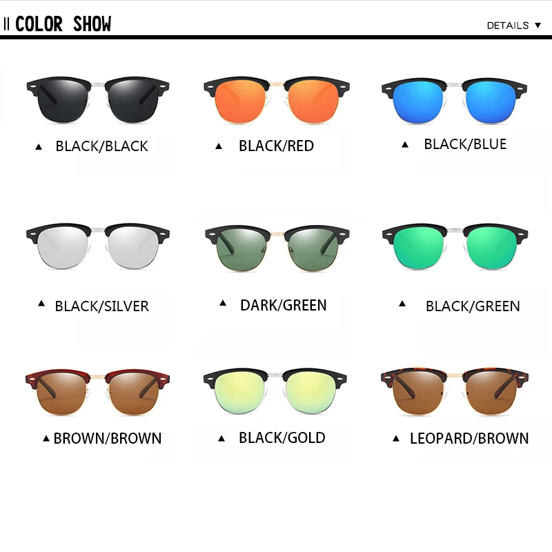 Fashion Half Frame Sunglasses Women Men Brand Designer 2018 Luxury Mirror Sun Glasses for Oculos De Sol Feminino|brand sun glasses|designer