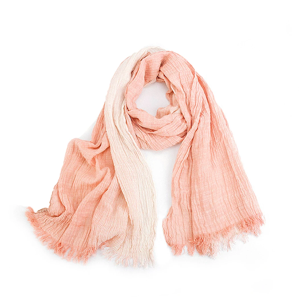 2019 г. Роскошные Ретро шарф Для женщин мужчин Мягкий хлопок лен кисточкой