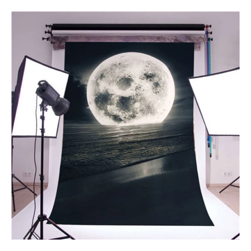 Виниловый фон для студийной фотосъемки с изображением звезд 5x7 футов|Аксессуары