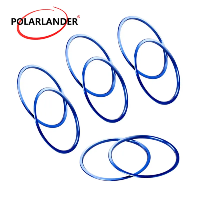 Interior accessories 8pcs Car Air conditioning Outlet decoration rings For Benz E class W213 E200 300L Decorative Cover Trims | Автомобили