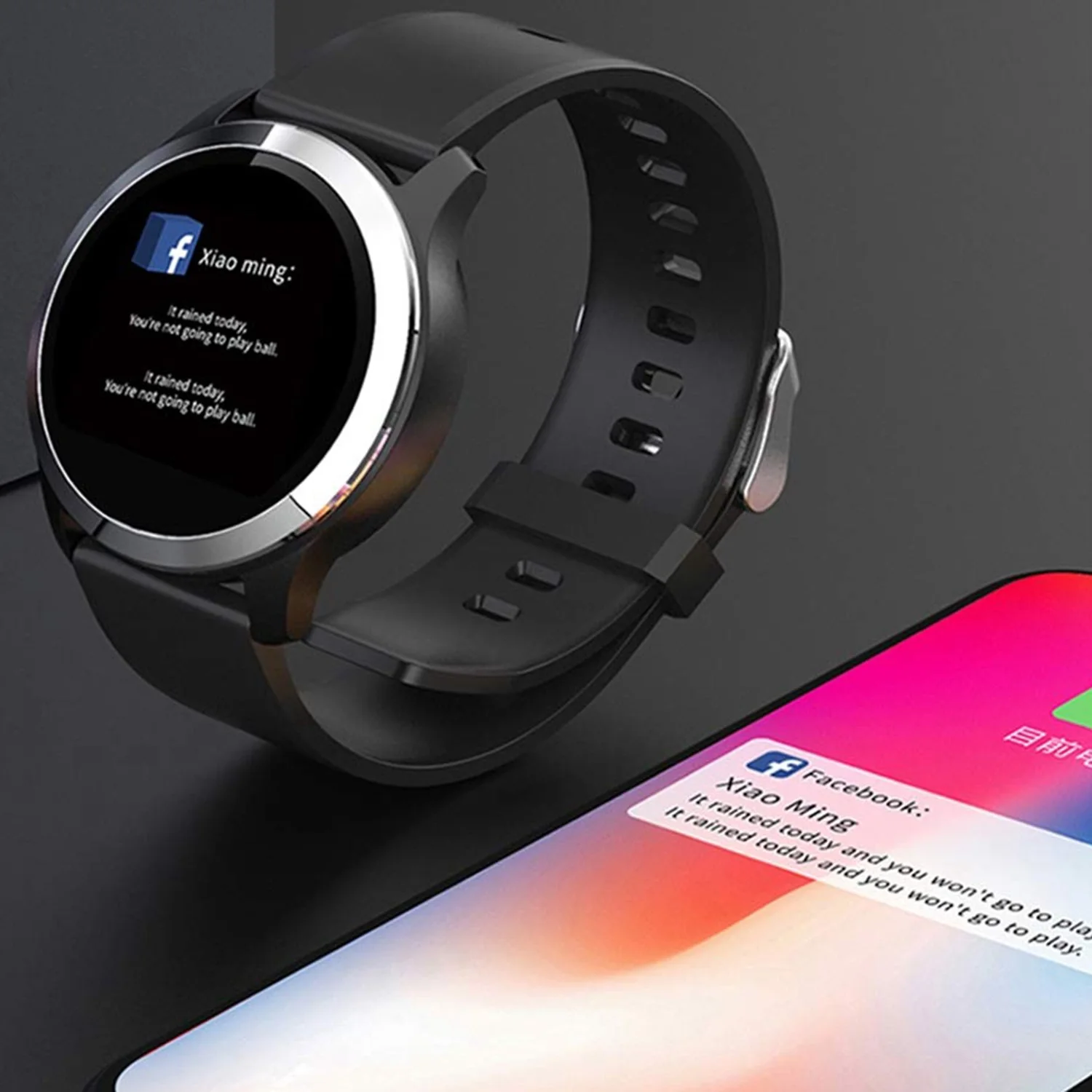 Bluetooth Смарт браслет ЭКГ смарт монитор сердечного ритма кровяного давления вызов