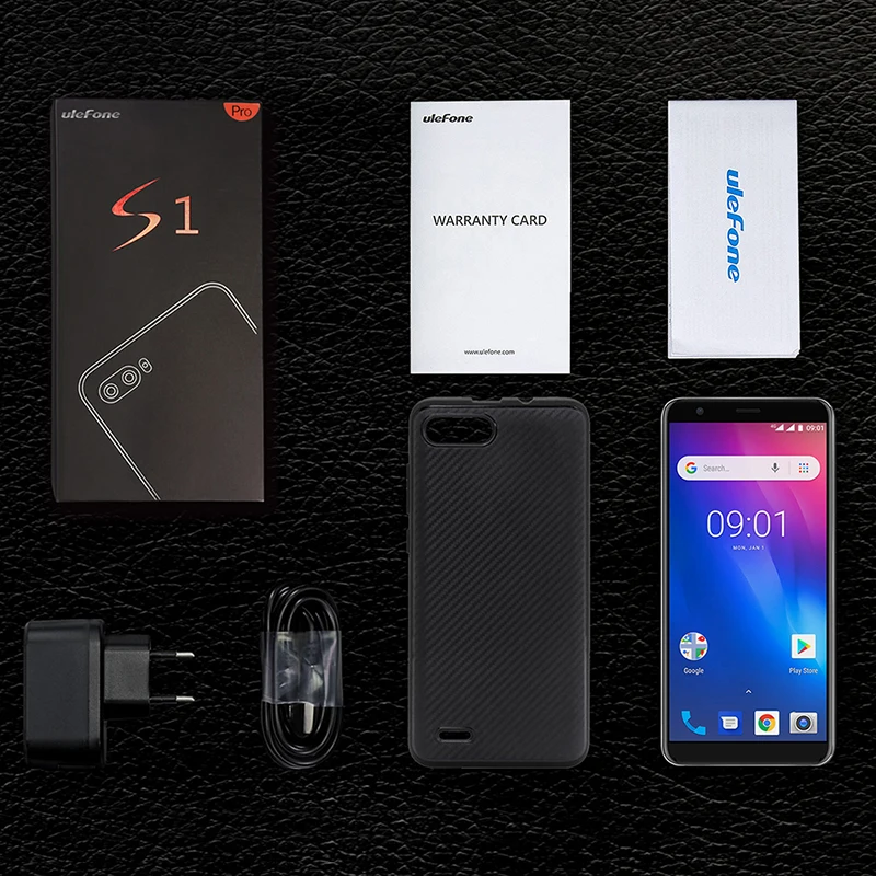 Ulefone S1 Pro смартфон с 5 5-дюймовым дисплеем четырёхъядерным процессором MTK6739 ОЗУ 1 ГБ