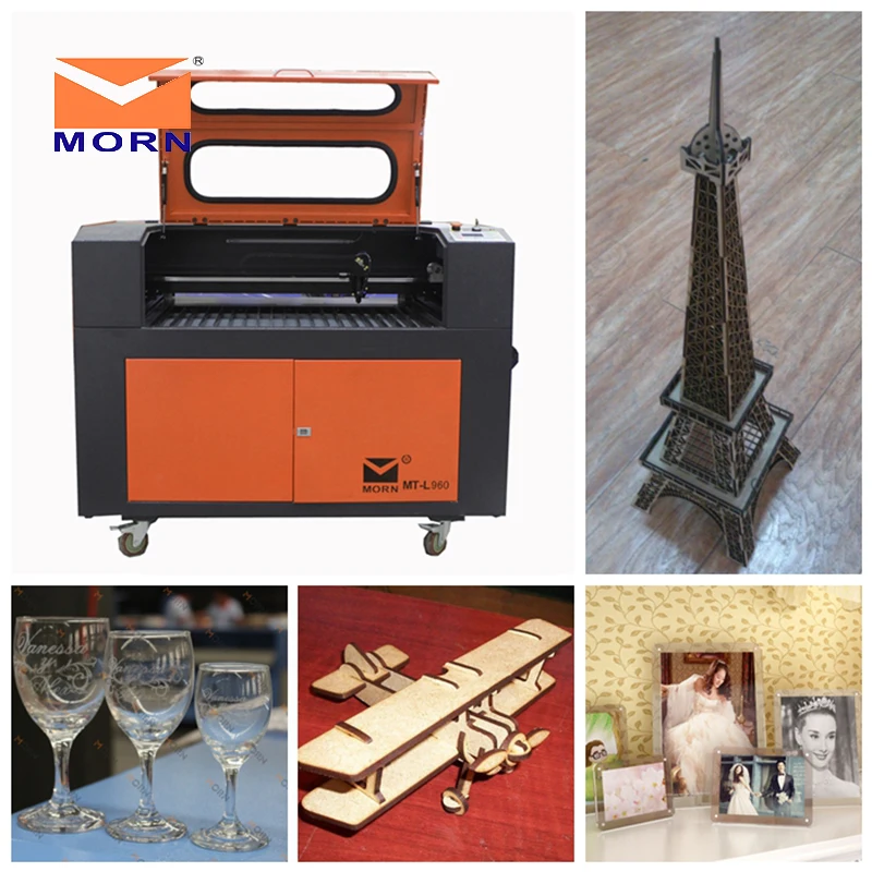 CNC CO2 Лазерная гравировальная и режущая машина высокая мощность свинцовый блеск