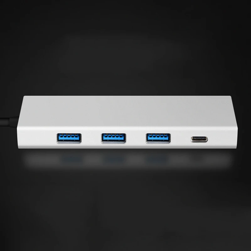 5 в 1 USB C концентратор usb type 3 (совместимый Thunderbolt 3) к 4 K HDMI адаптер многопортовой док