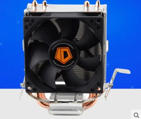 Высокое качество 80 мм вентилятор 2 тепловые трубки TDP 95 Вт для LGA 775 1150 1151 FM2 FM1 AM3+ AM2+ кулер для процессора вентилятор ID-Cooling SE-802