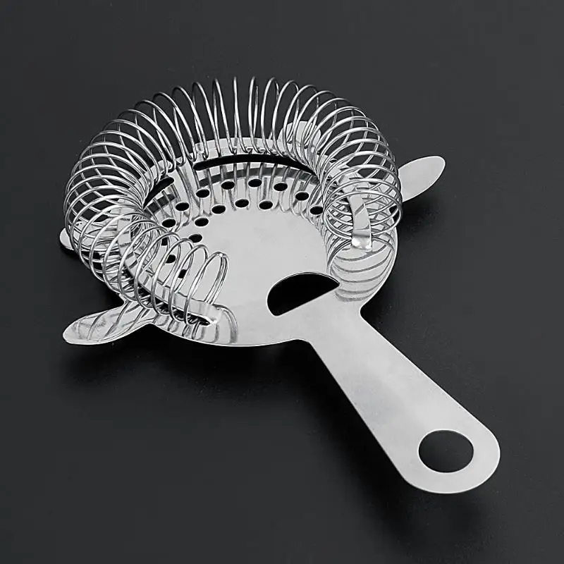 ﻿Good Polished Stainless Steel Cocktail Strainer Shaker Wire Mixed Drink Ice Colander Filter Bar Strainers Drinking Tools | Дом и сад