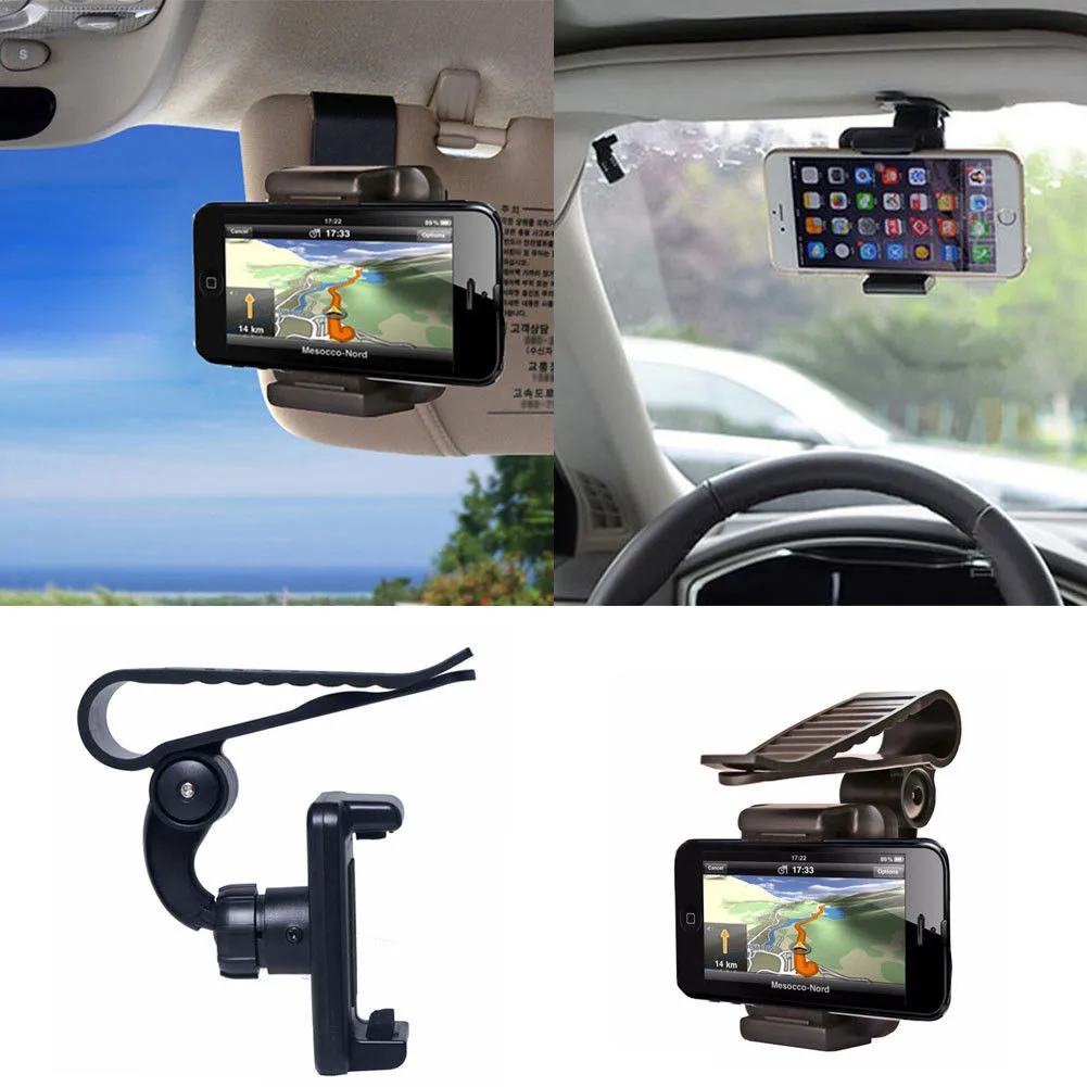 1 шт. крепление на солнцезащитный козырек регулируемый автомобильный держатель