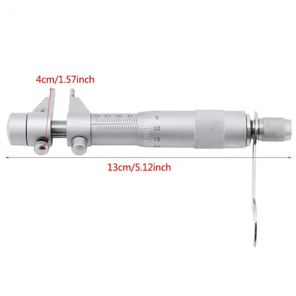Внутренний микрометр штангенциркуль с нониусом внутренний диаметр калибр
