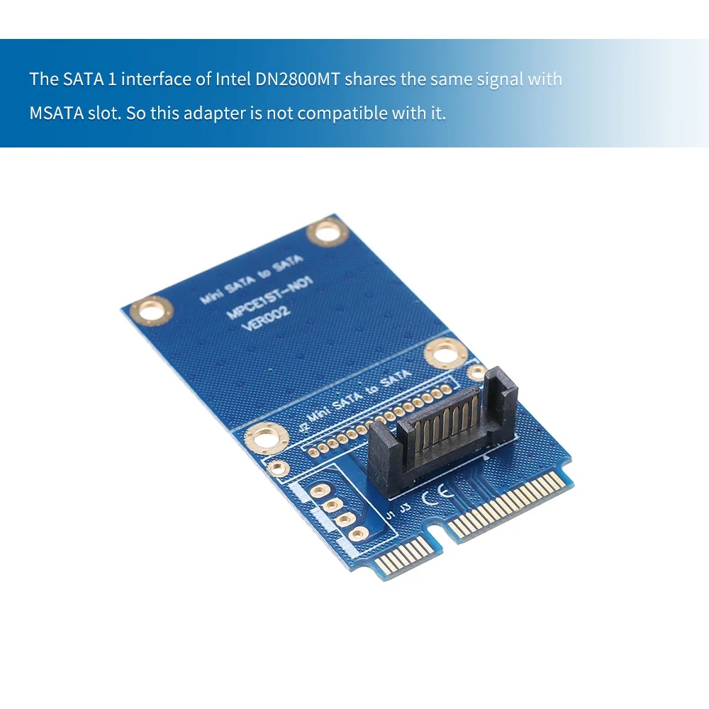 Msata sata конвертер Mini SATA в 7Pin адаптер HDD PCIe SSD/HDD жесткий диск твердотельные