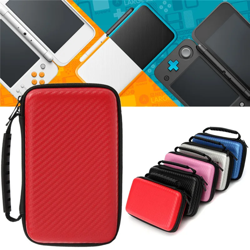 EVA Жесткий Чехол ручка для игрового плеера сумка Nintendo Новый 2DS LL/XL чехол из