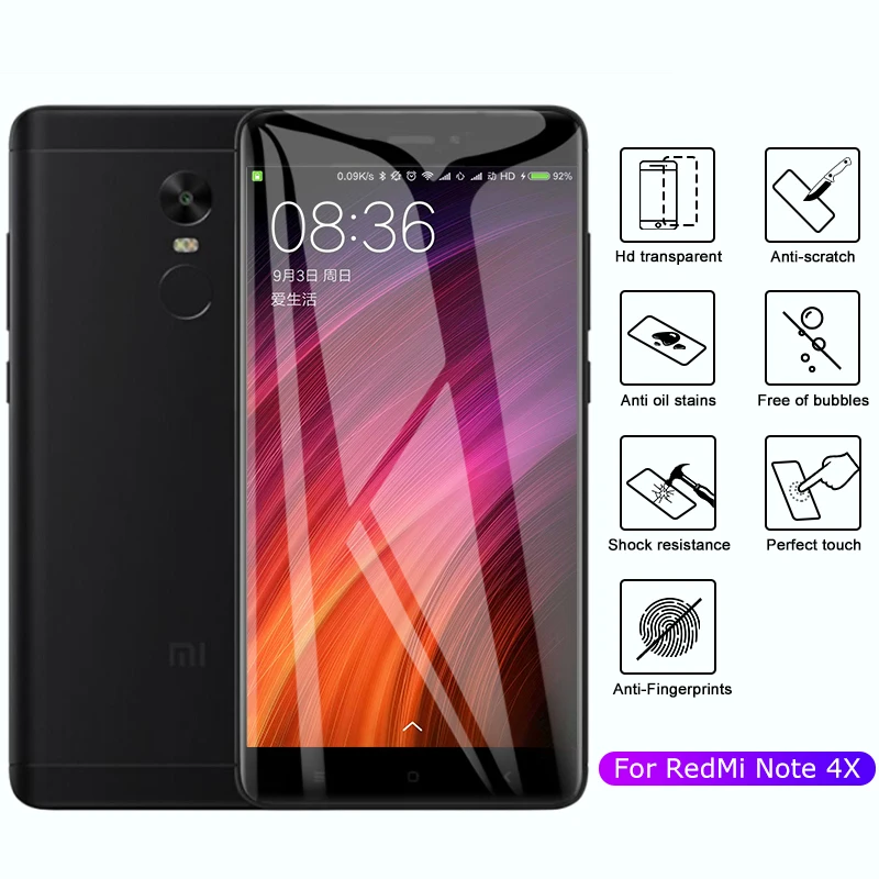 2.5D 9H защита для экрана закаленное стекло Xiaomi Redmi Mi 6A Note 3 4 5 7 Pro 4A 3S 5D 0 26 мм Защитное