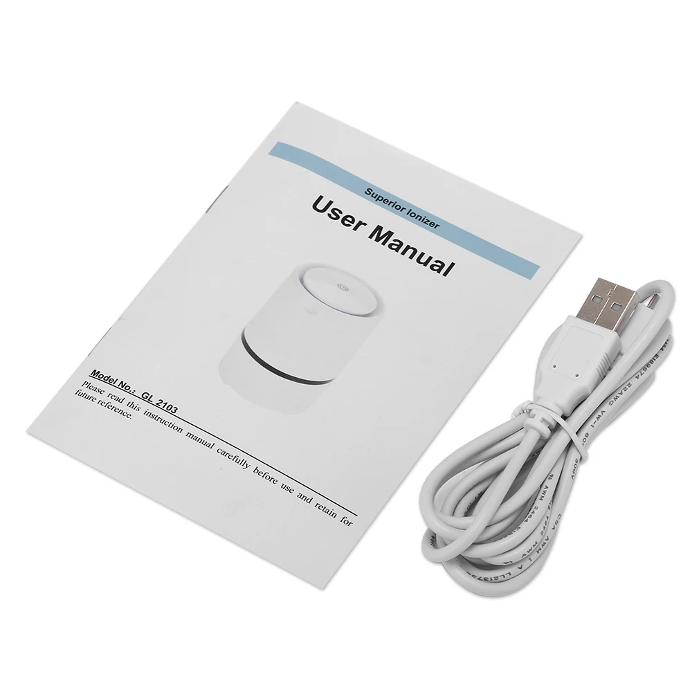 Увлажнитель GL2103 USB Mini Воздухоочистители анион стерилизации удаляет