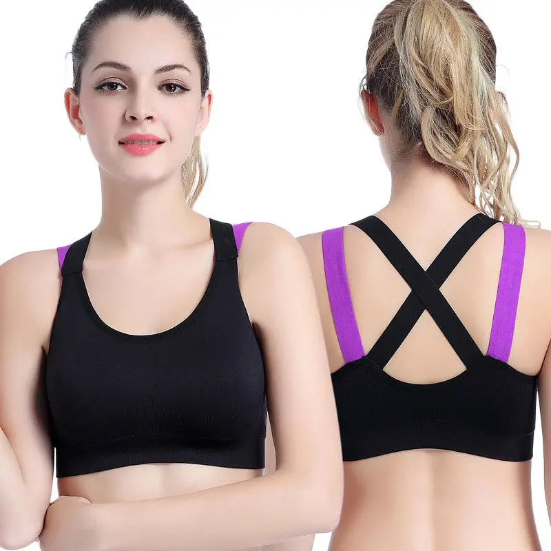 Модные женские двойной слои Wirefree мягкий Racerback безрукавки для женщин укороченный