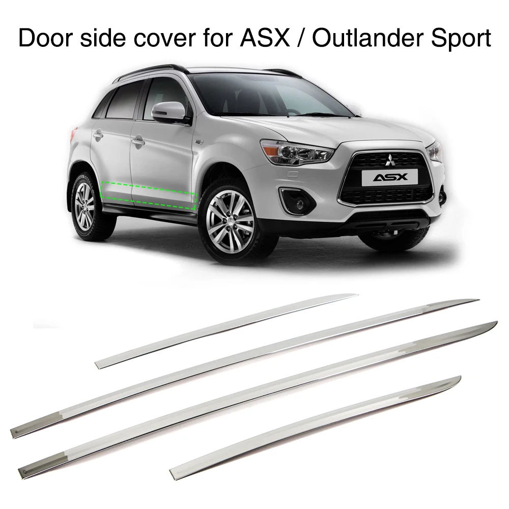 Крышка боковой двери для Mitsubishi ASX / Outlander Sport 2010 2015 внешняя молдинговая отделка из