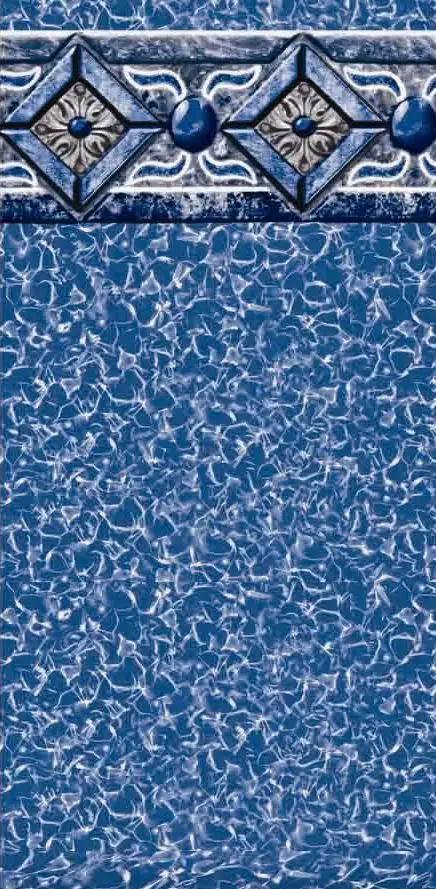 Вкладыш 27' x 48 &quot25 мл Uni Bead круглый AG бассейн GLI Capri США 20 лет гарантии