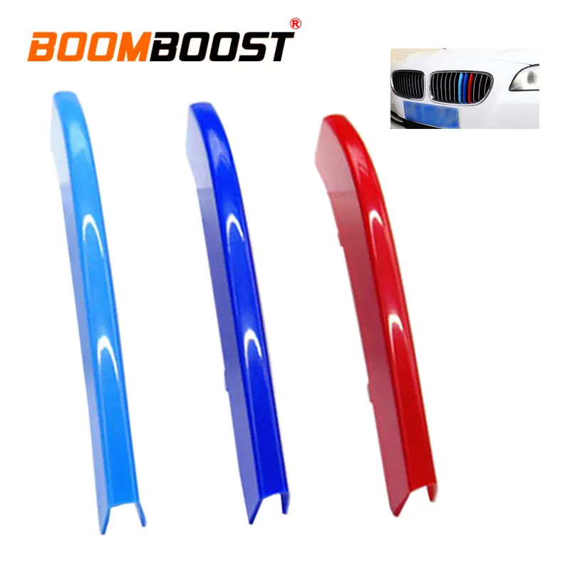 Передняя решетка декоративные полоски Наклейка для стайлинга автомобиля 3