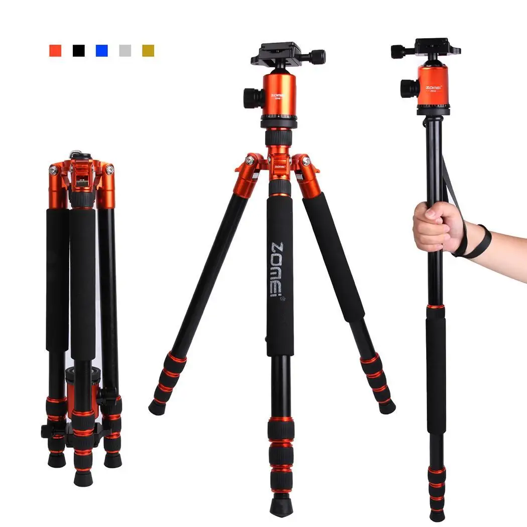 Zomei Z888 комплект штатива из алюминиевого сплава монопод Z818 для dslr камеры