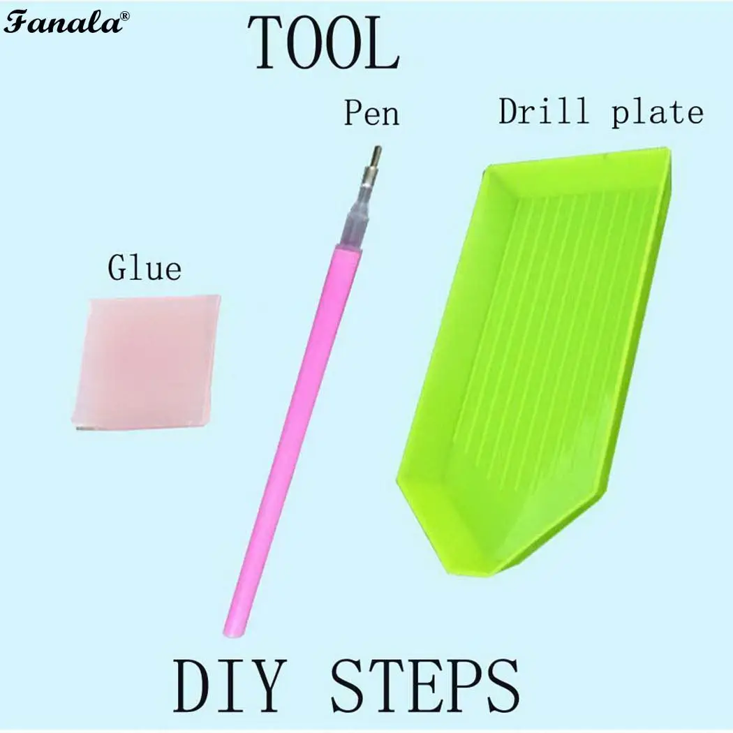 DIY Алмазная вышивка Цветочная крестиком/отель/офис и подарок украшение