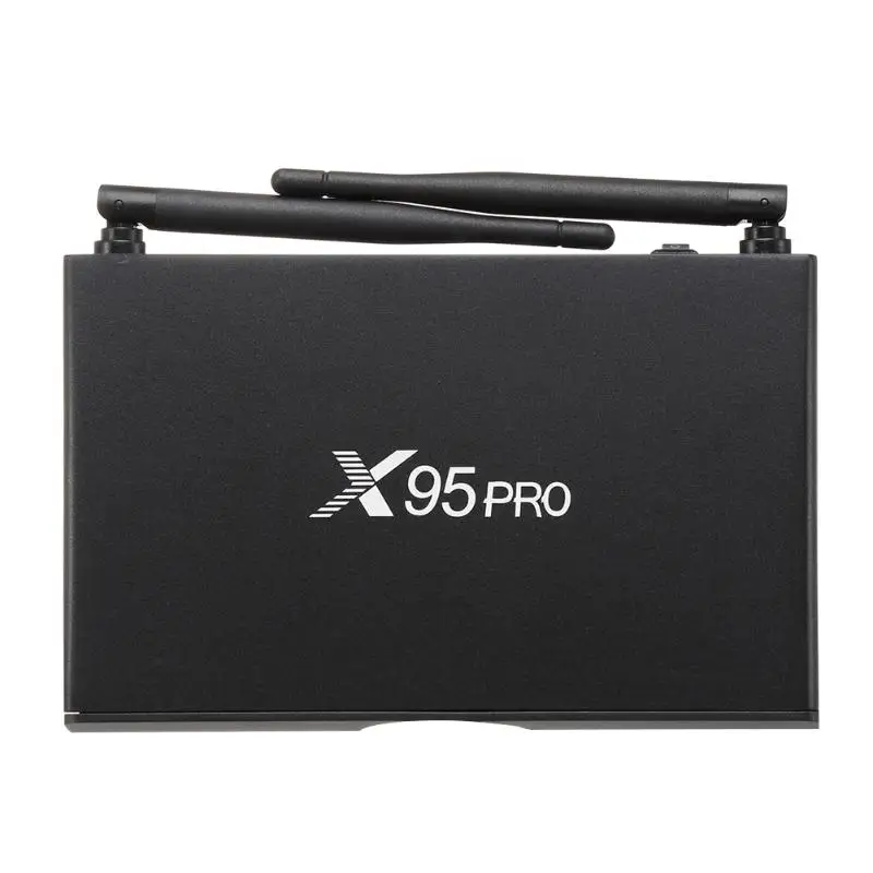 Высокое качество X95 pro Amlogic S905X 4 ядра iptv Android 6 0 BT4.0 приставка для ТВ смарт set top box