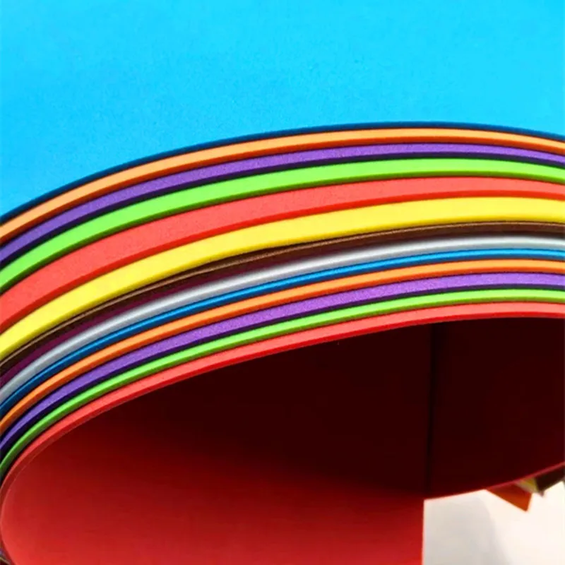 50*50 см 2 мм EVA Foam Paper дети мультфильм Сделай Сам красочные бумаги резки Складные