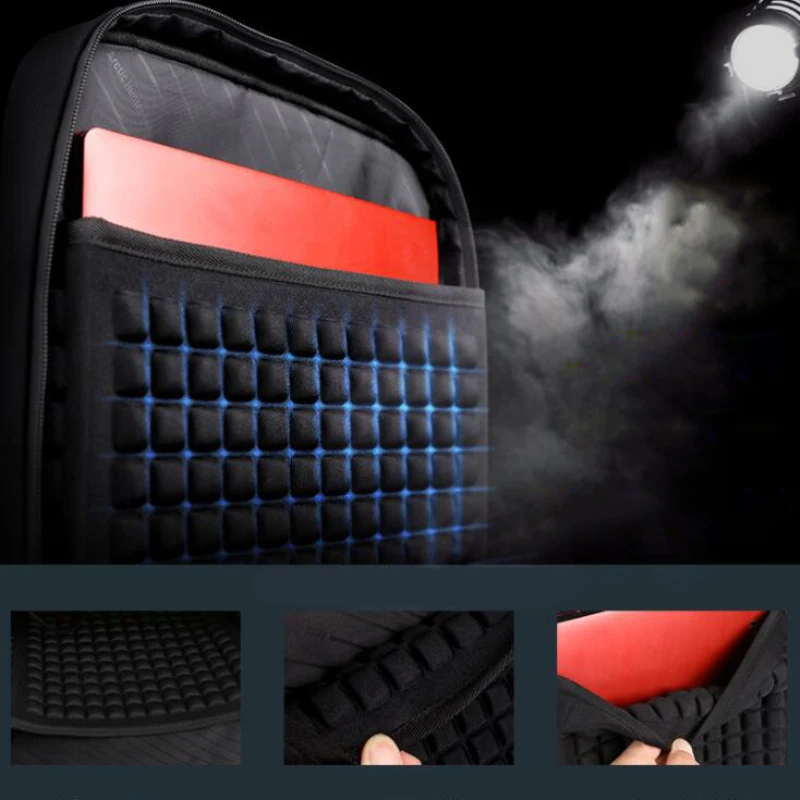 Men 15.6inch Computer Bag Pack External Usb Charging Port Waterproof Laptop Backpack Anti Theft Travel Notebook Mochila | Багаж и сумки