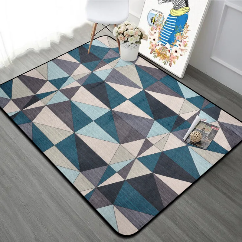 Simple Nordic Carpet Livingroom Home Soft Bedroom Carpets Sofa Table Rug Study Floor Mat Kids Crawling Rugs Fashion Mats30 | Дом и сад