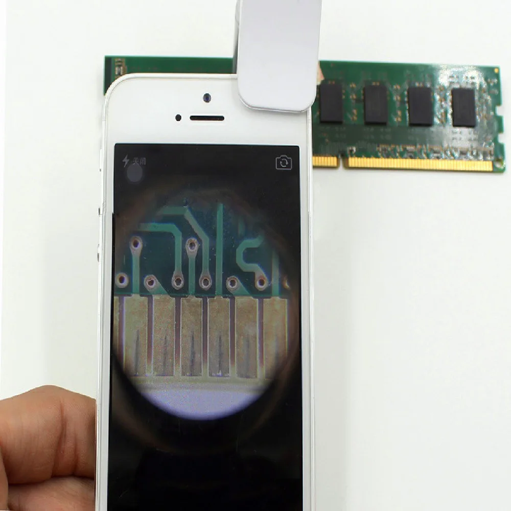 Со светодиодной подсветкой увеличение 60x клип на увеличительное стекло для