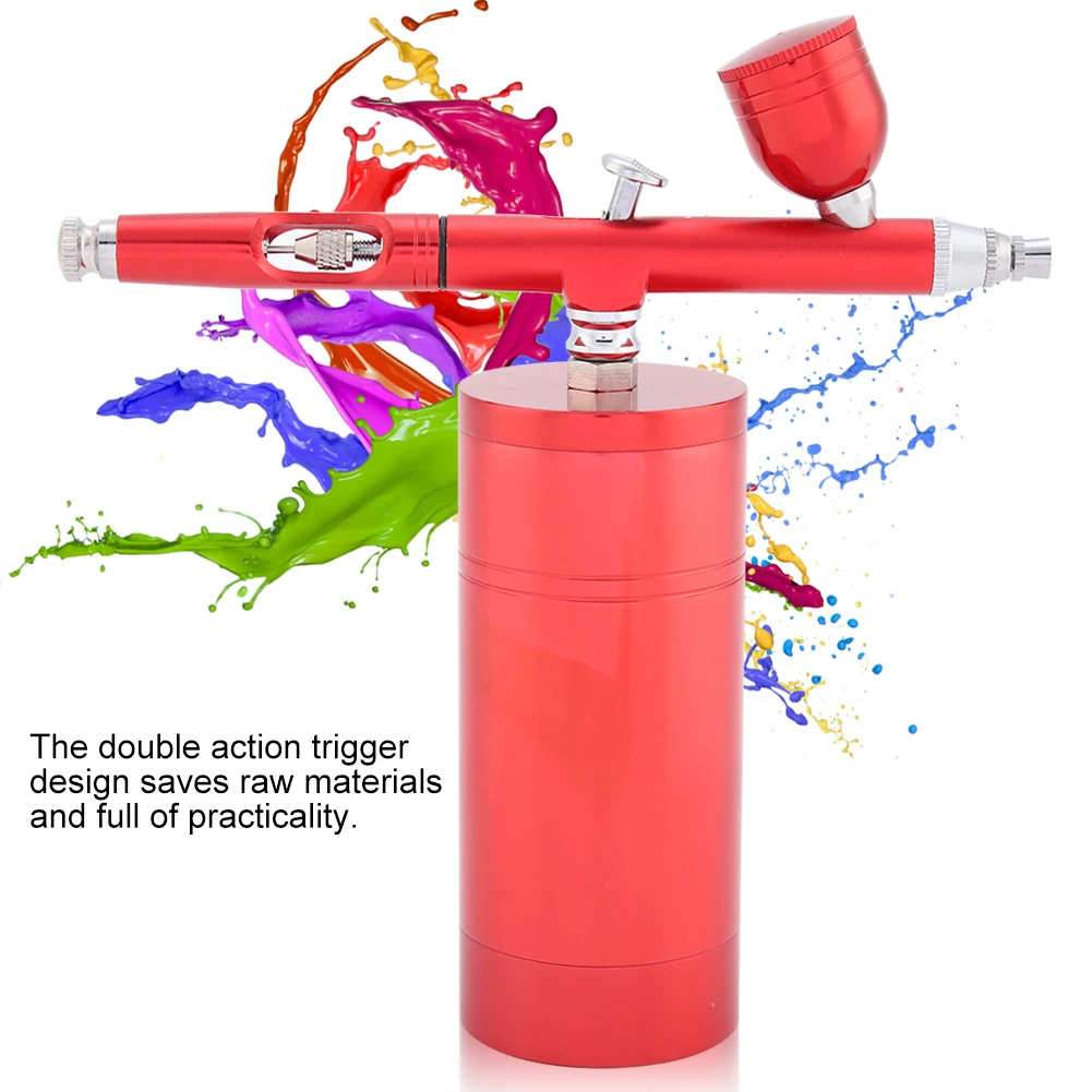 Аэрограф с компрессором краскопульт соплом 0 3 мм вилкой Стандарта США и