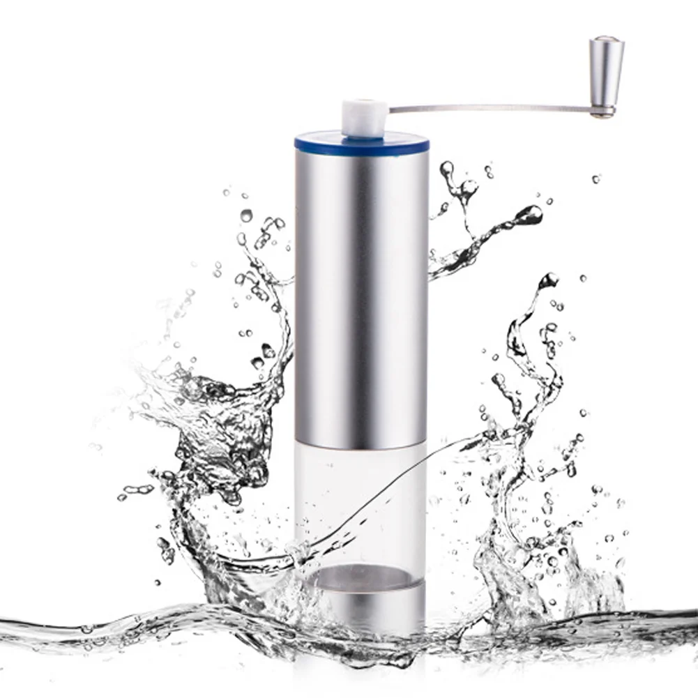 Adjustable Coffee Grinder Useful Ceramic Core Mini Washable Stainless Steel Spice Mill Easy Clean Portable Manual Kitchen Maker | Дом и сад