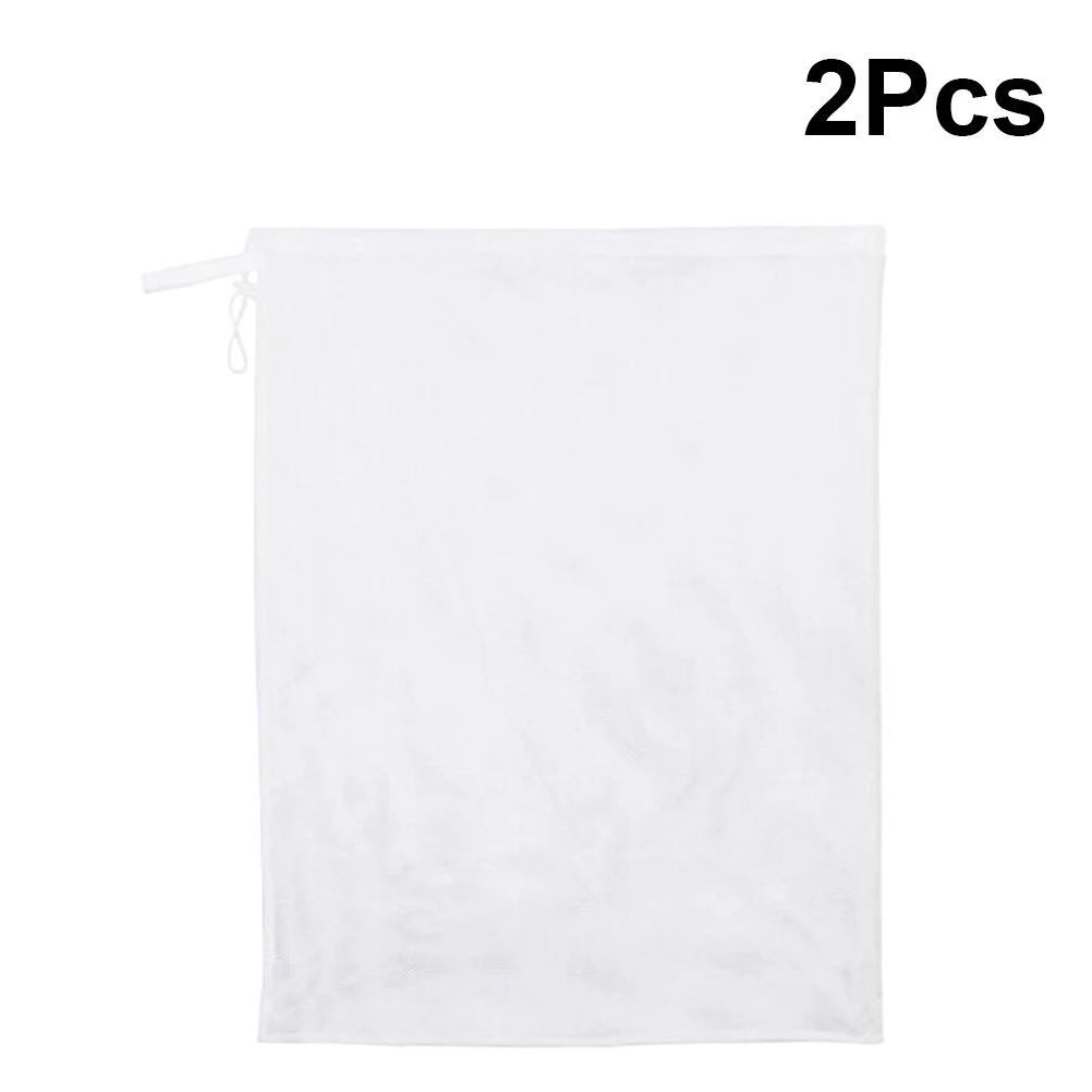 

2pcs 60x90cm Laundry Bag Close-knitted Large Capacity Washing Bags Laundry Pouch for Underwear Coats Shirts Sweaters Pants