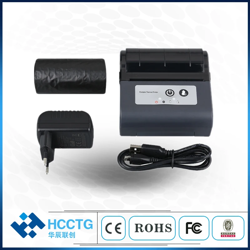 Прочный мини USB + WIFI или Bluetooth интерфейс опционально 80 мм POS Термальный Принтер для