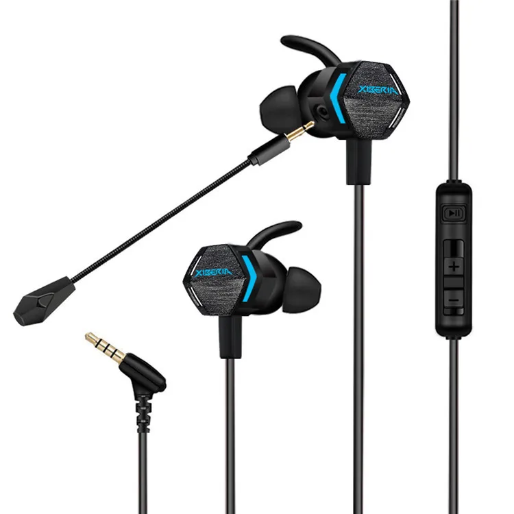 Xiberia MG 2 Pro мобильный геймер Игровые наушники с микрофоном в ухо шумоподавление
