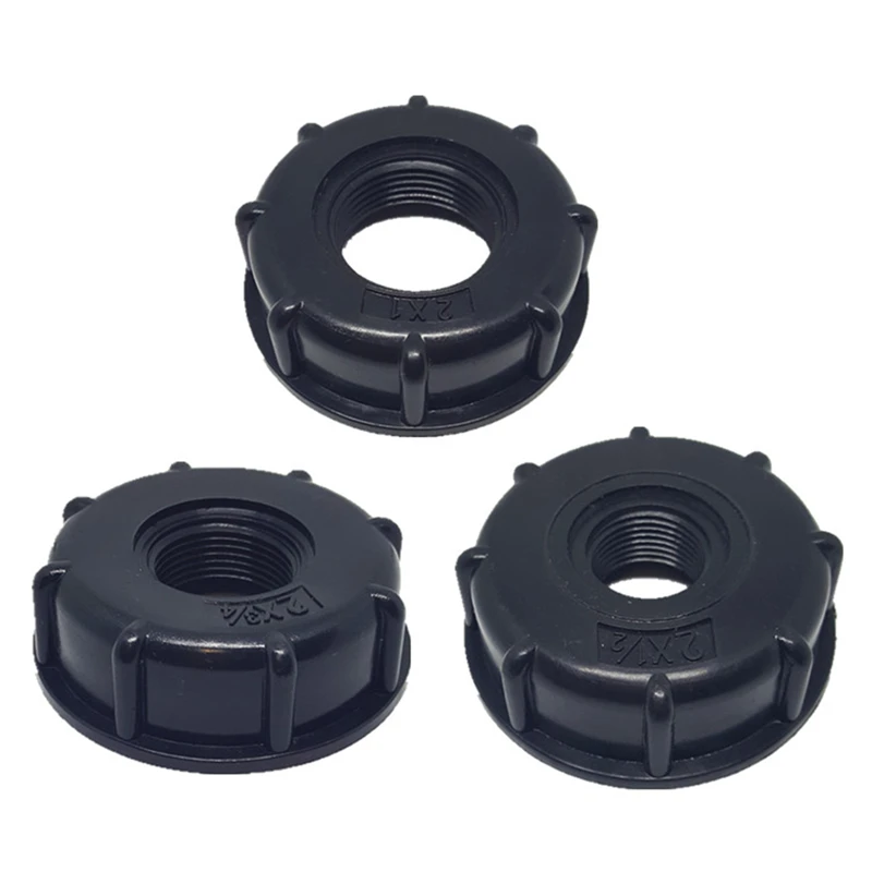 3 размера IBC Tank S60X6 грубая Резьбовая крышка 1/2 '' 3/4'' 1 ''адаптер/коннектор