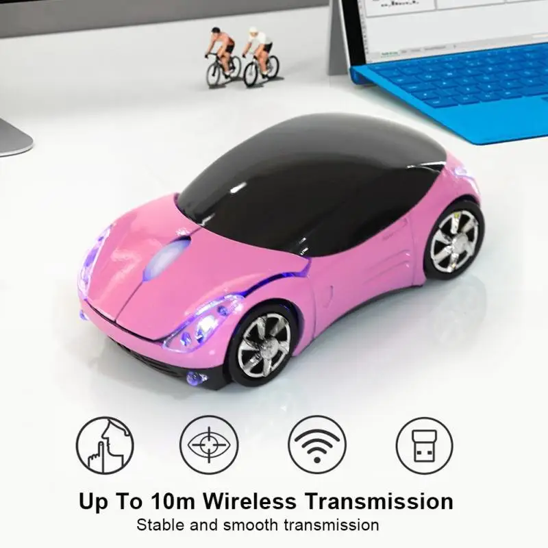 Цветная 2 4G Беспроводная оптическая мышь Bluetooth 1600 точек/дюйм для Mac/ME/Windows PC/Tablet Gaming