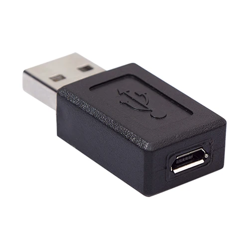 1 шт. мини черный USB штекер к Micro гнезду B M/F адаптер Коннектор конвертер |