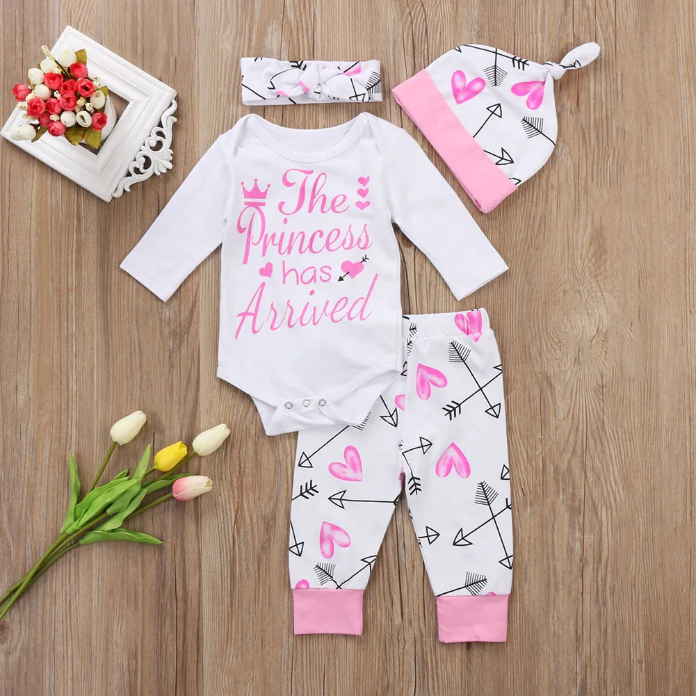 Adorable Toddler Clothing Fashion Infant Newborn Baby Girl Romper Pants Jumpsuit Autumn Warm Clothes Outfit Set NEW | Детская одежда и