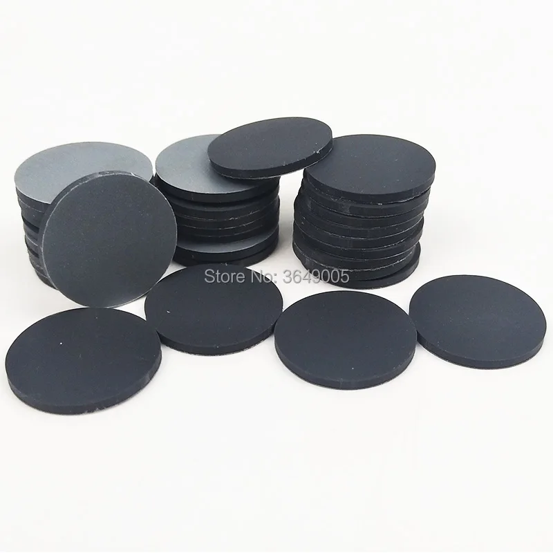

3M SJ5816 die cutting black bumpon 20mm diameter adhesive round rubber