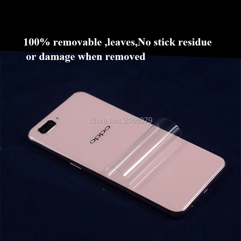 Для OPPO A3 A3s A5 Realme C1 полное покрытие Защитная Наклейка прочная прозрачная защитная