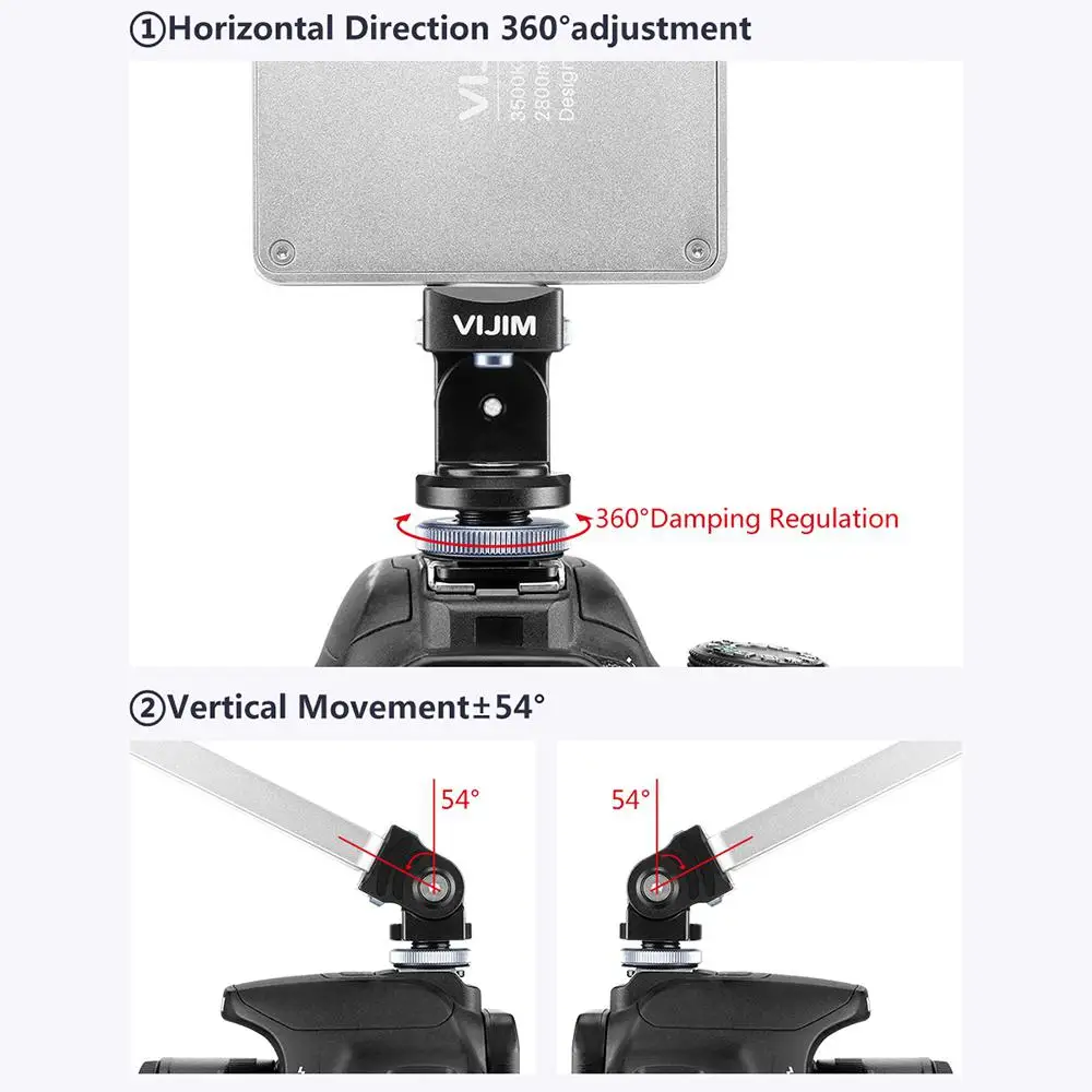 360 Paranomic башмак шариковая головка монитор базовый кронштейн держатель
