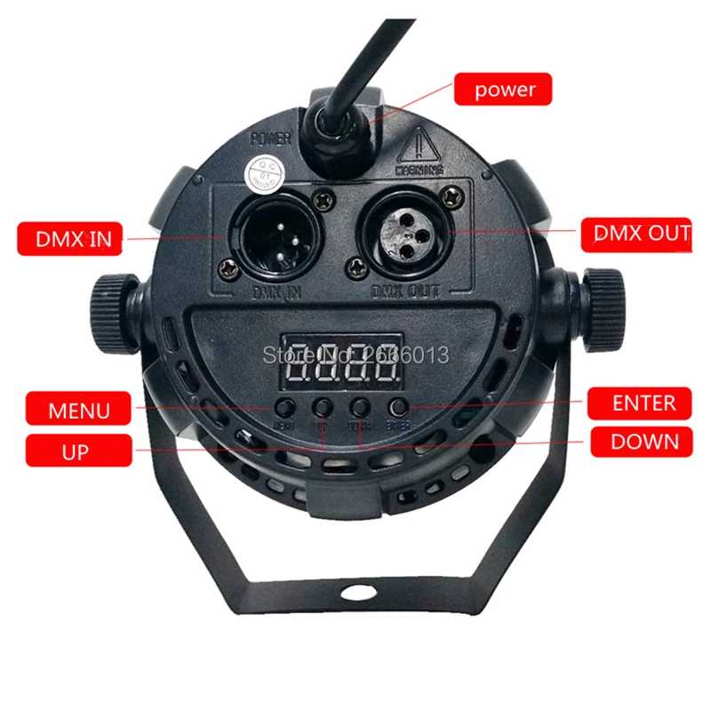 Беспроводной RGB + UV 30 Вт LED COB свет 3в1/RGBW/дистанционное управление Par DJ Mini DMX512 Wash