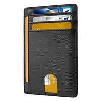 super slim soft wallet 100 genuine leather mini credit card business card holder card men wallet for credit cards