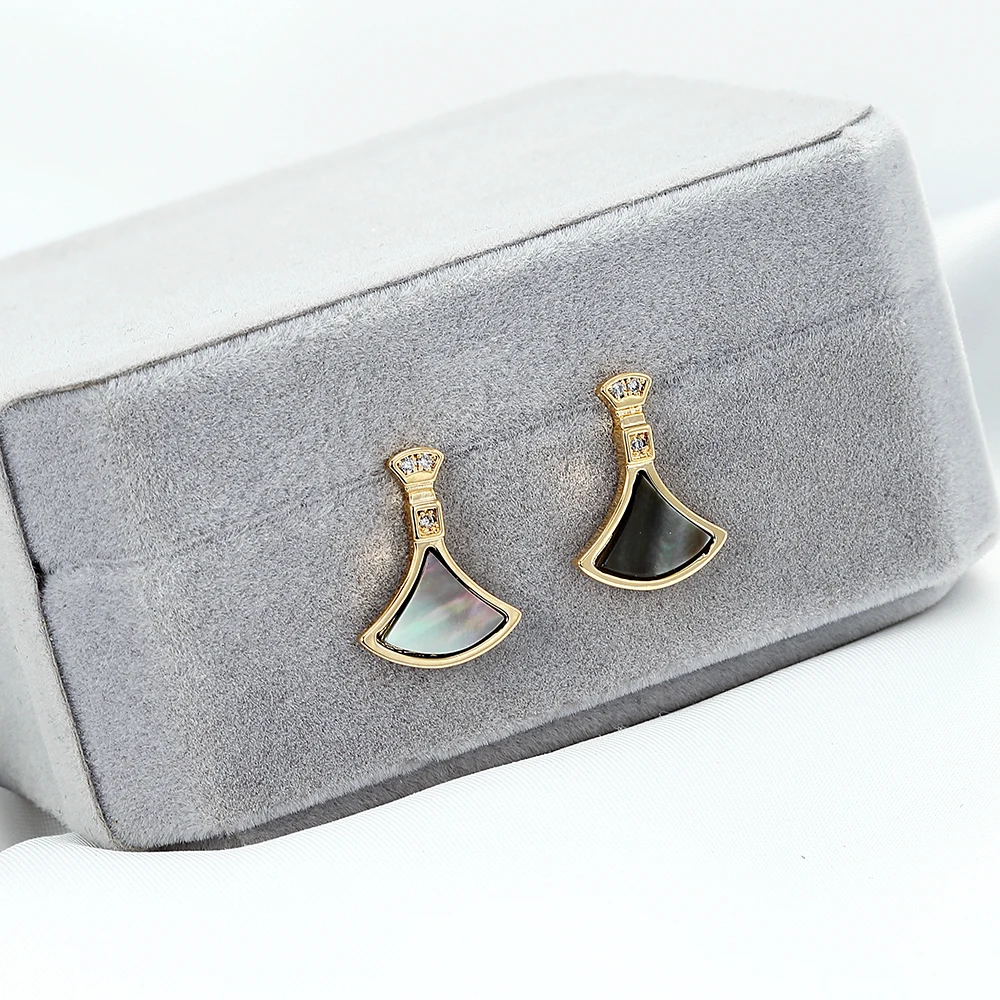 Женские серьги-гвоздики в форме реального ракушки подарочные Серьги Brincos модные