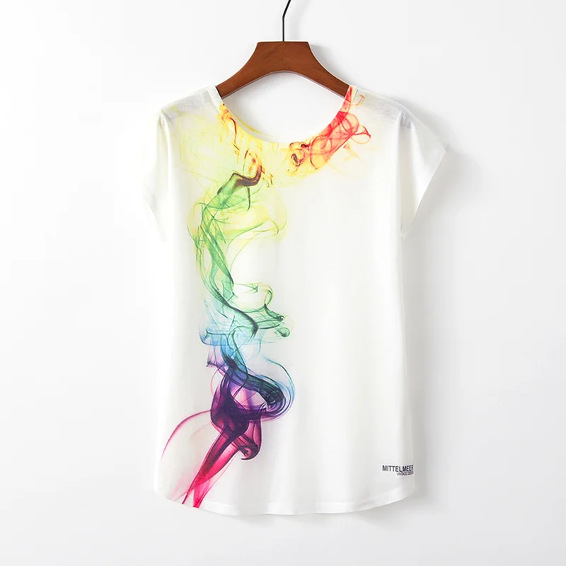 Женская футболка с принтом в стиле Харадзюку Размеры M L XL|Футболки| |