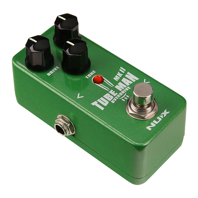 NUX Tube Man MKII педаль для гитарного эффекта овердрайв мини ядро серии Stompbox с