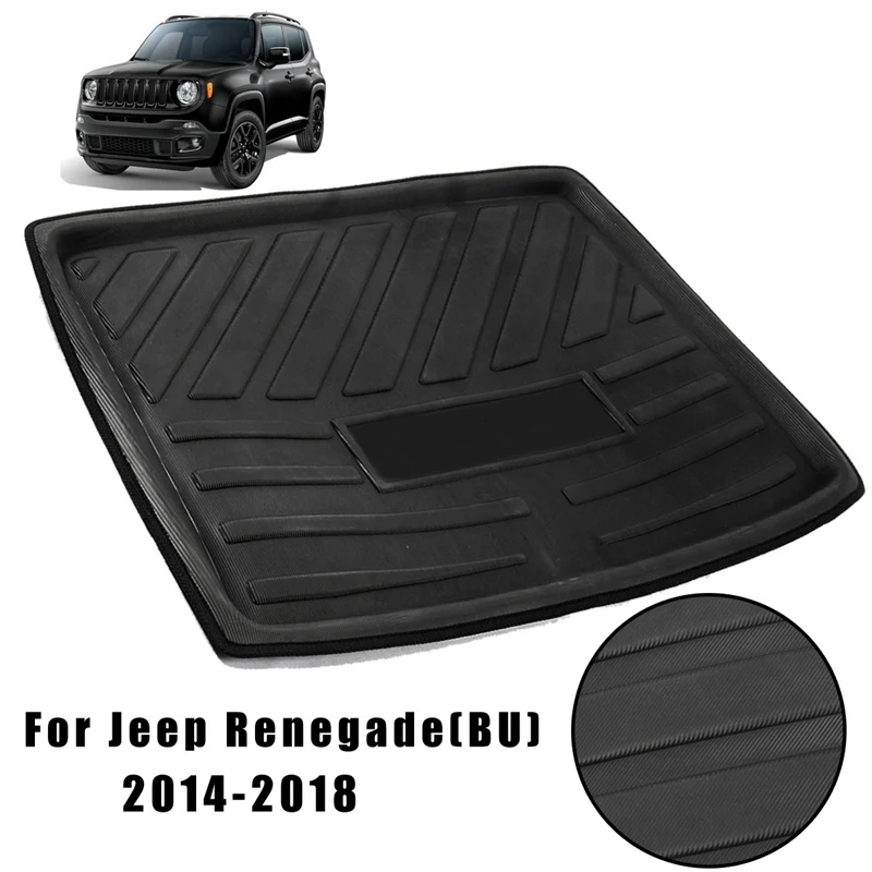 Новинка подкладка для багажника Autoleader напольный коврик Jeep Renegade 2014 2018 защитный