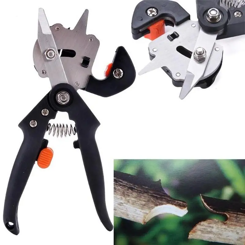 2 Garden Scissors Fruit Tree Grafting Pruner Chopper Vaccination Cutting Gardening Tools Set Plant Shears Scissor | Инструменты