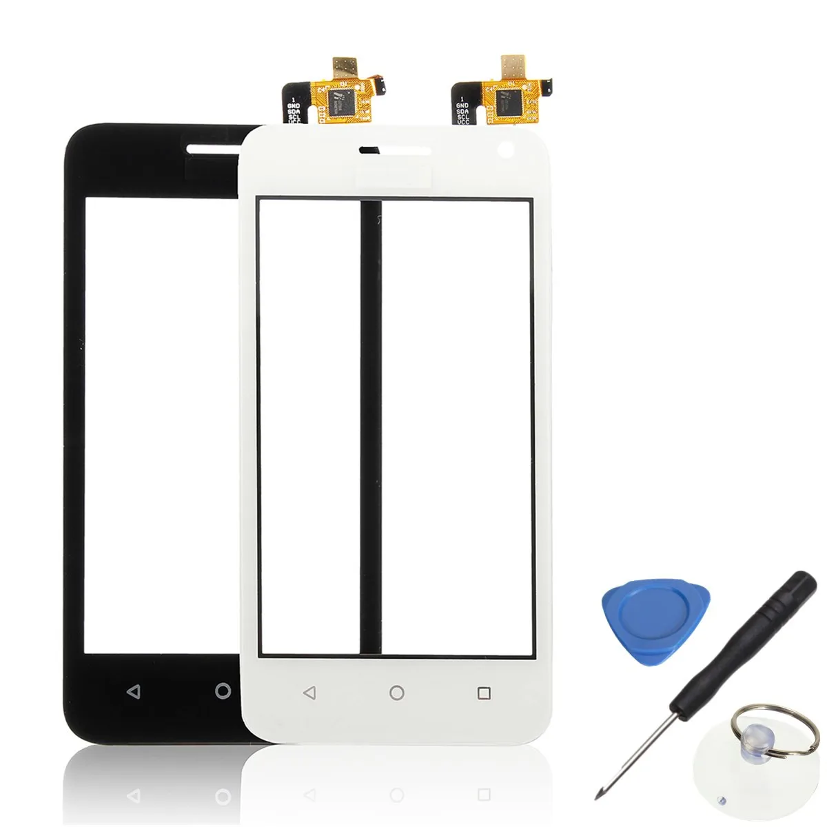 

Мобильный телефон для сенсорной панели, сенсорный экран, передний экран, дигитайзер, стекло, Сменный Набор инструментов для Huawei Ascend Y360 Y336 Y3
