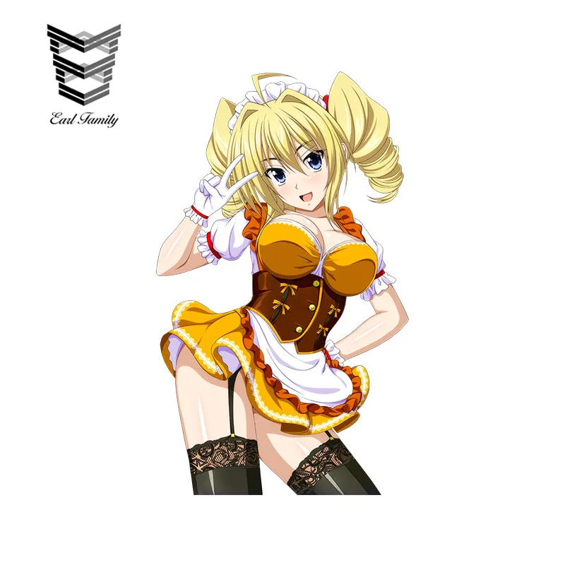 EARLFAMILY 3D сексуальные автомобильные наклейки для старшей школы DxD Ravel Phenex